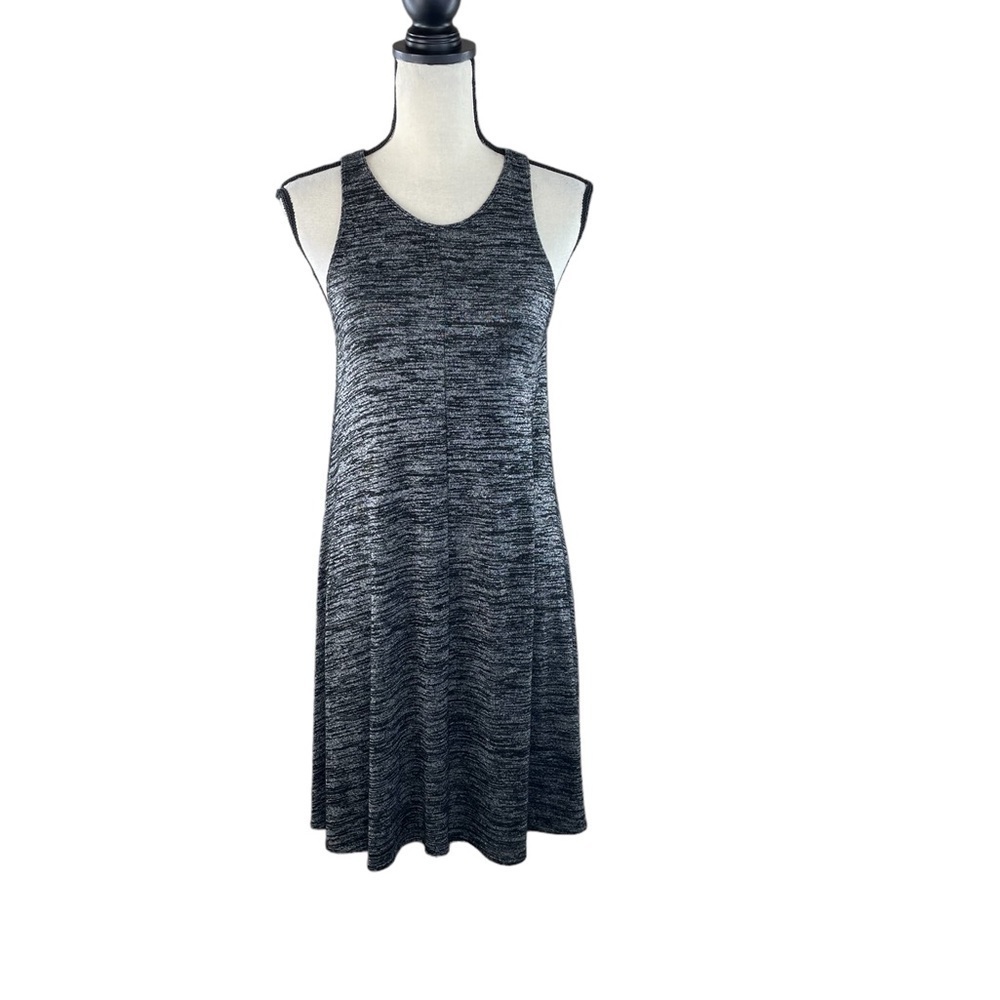 Aritzia Wilfred Free Small Grey Marled Sleeveless Midi Tank Dress